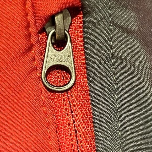 The North Face Men’s Jacket Size XXL Soft Shell Red with Gray Detail Windwall - Picture 10 of 16